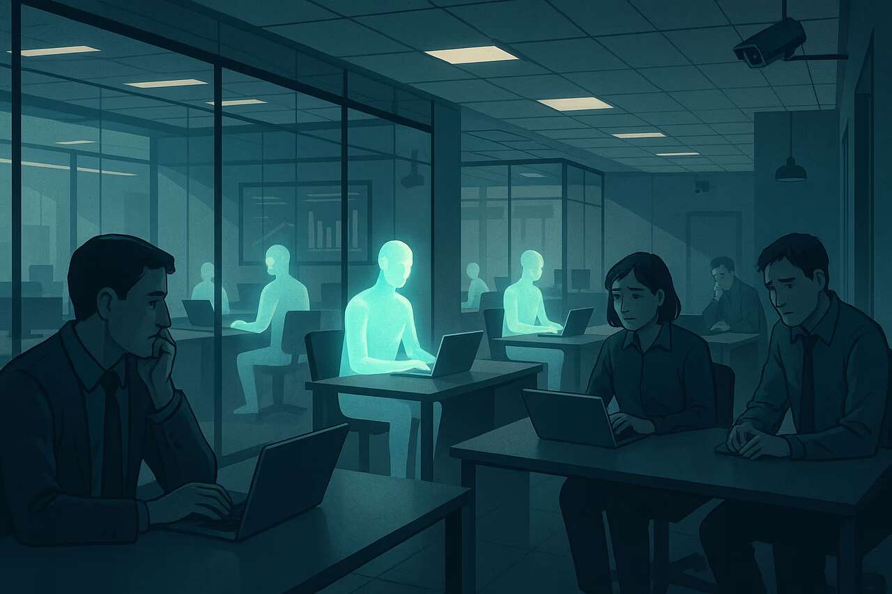 Companies Roll Out AI with Layoff Threats, Eroding Trust and Morale